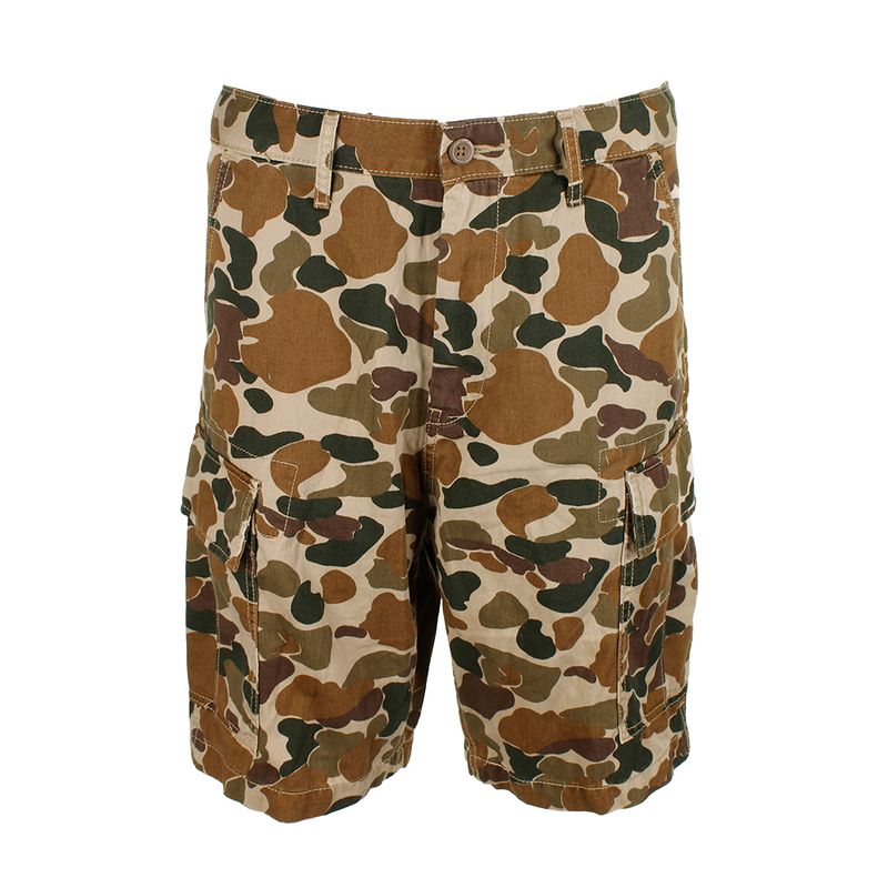 Levis Men's Loose Carrier Cargo Shorts Brown Camouflage